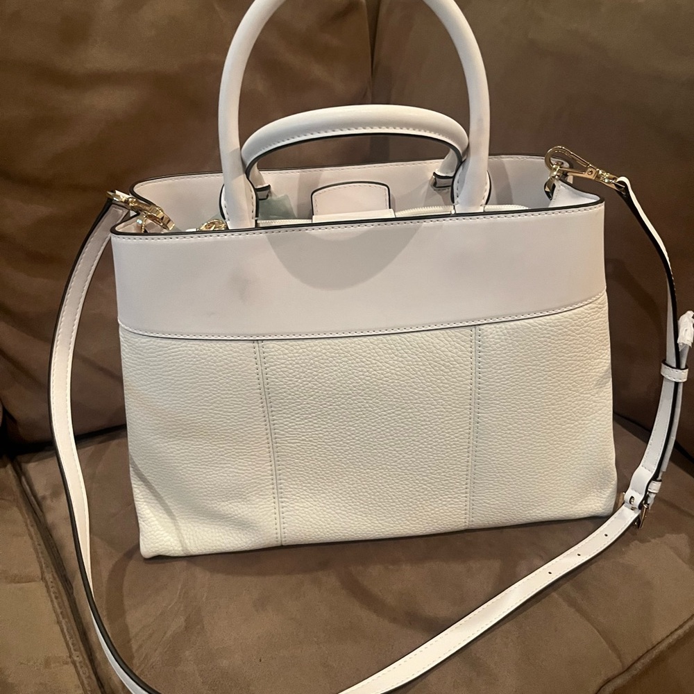 Michael Kors GRAMERCY LG SATCHEL IN OPTIC WHITE. BRAND NEW!!!!